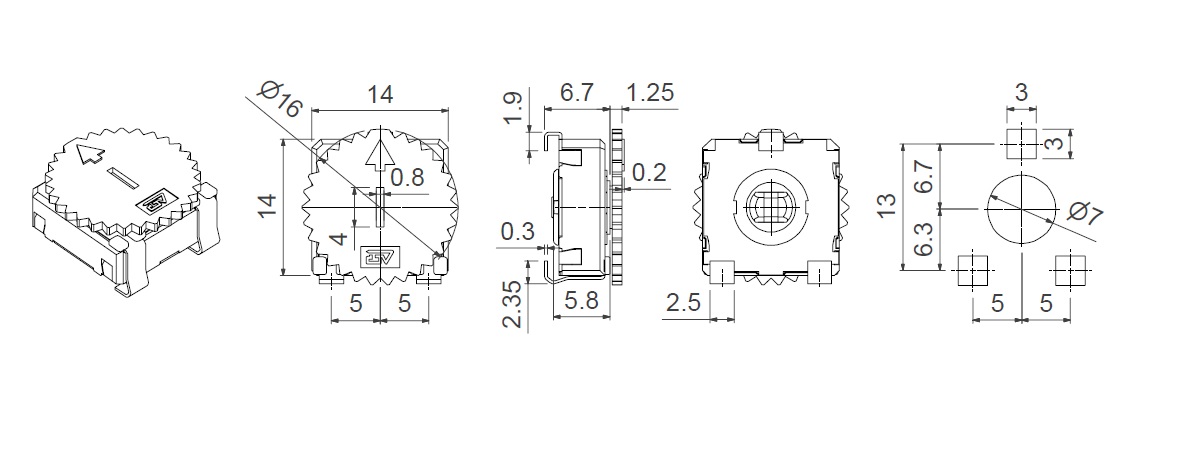 CA14 VSMD WT-14003